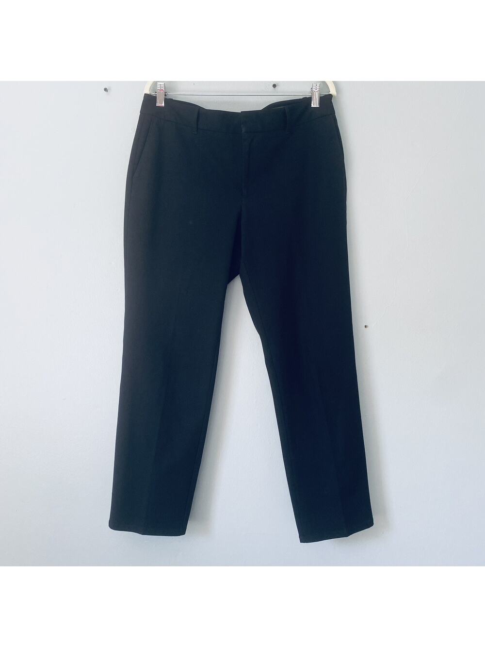Eddie Bauer Pants Size 12 Mercer Fit Black Stretch Ankle Minimalist Capsule